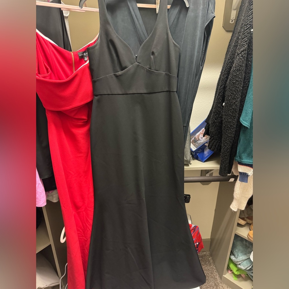 Gianni Bini Black Gown- Size 12